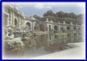 Fountain of Eolo in Caserta 