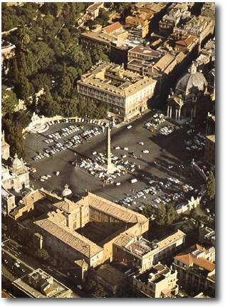Roma piazza del Popolo