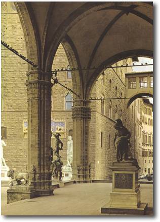 Firenze loggia della Signoria