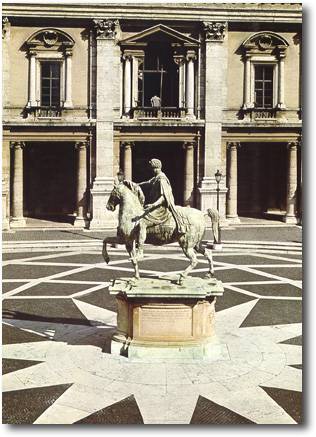Roma statua di Marco Aurelio