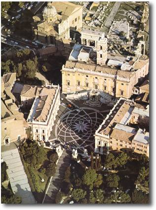Roma piazza del Campidoglio